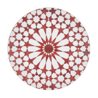 Mosaïque andalouse rouge ALHAMBRA カッティングボード