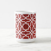 Mosaïque andalouse rouge ALHAMBRA コーヒーマグカップ (中央)