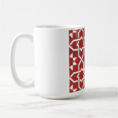 Mosaïque andalouse rouge SEVILLE コーヒーマグカップ (左)