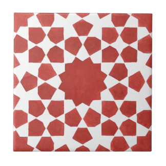 mosaïque marocaine rouge MAMLUK タイル