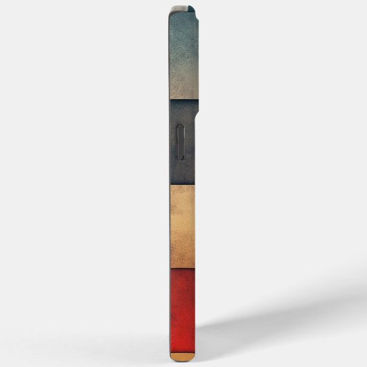 🎨 Mosaïque Texturée en Nuances de Couleur 🔲 Case-Mate iPhoneケース (裏面 / 右)