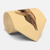 Mosasaurの有史以前の動物の旧式なプリント ネクタイ (ロール)