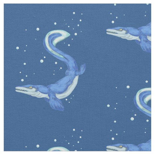 Mosasaurus ファブリック (クローズアップ)