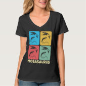Mosasaurus Dino Prehistoric Dinosaur Tシャツ (正面)