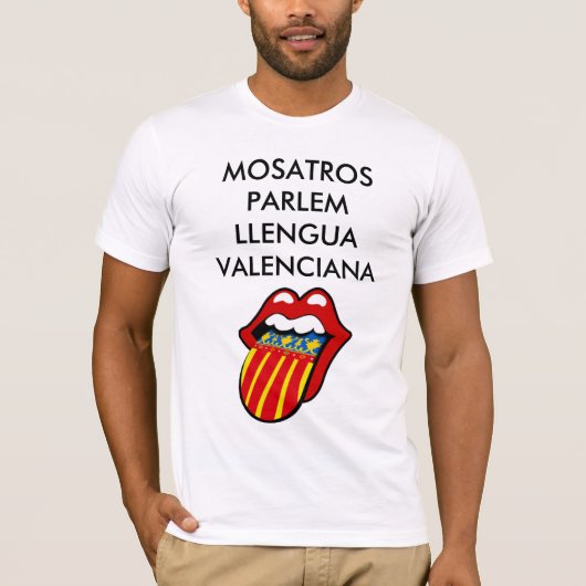 MOSATROS PARLEM LLENGUA VALENCIANA Tシャツ (正面)