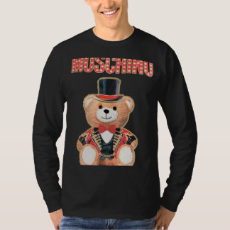 MOSCHINOジャージーTシャツテディサーカス Tシャツ
