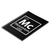 Moscovium -ロシアの Science Periodic Table ノートブック (左側)