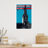 Moscow Church - Matchbox Print - Aesthetic Wall ポスター (キッチン)