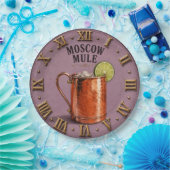 Moscow Mule Copper Mug Cocktail Bar Decor ペーパープレート (パーティー)