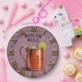 Moscow Mule Copper Mug Cocktail Bar Decor ペーパープレート (パーティー)