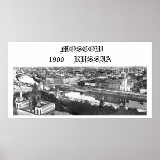 Moscow, Russia, 1900 ポスター