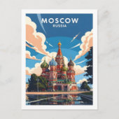 Moscow’s Saint Basil’s Cathedral ポストカード (正面)