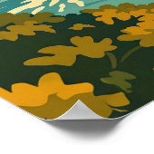 Moseltal Germany Vintage Travel  ポスター (角)