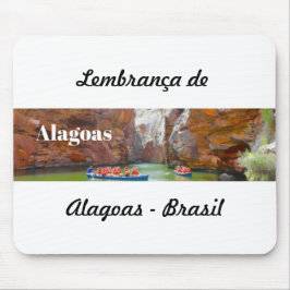 Mosepad lembrança de Alagoas マウスパッド