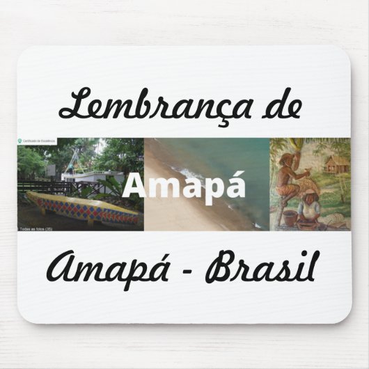 Mosepad lembrança de Amapá マウスパッド (正面)