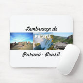 Mosepad lembrança de Paraná Brasil マウスパッド (マウス)
