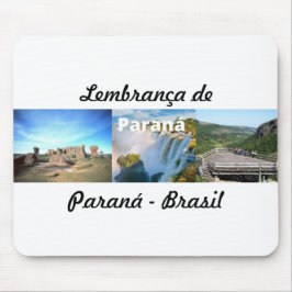 Mosepad lembrança de Paraná Brasil マウスパッド