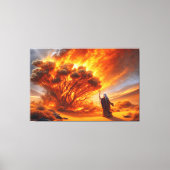 Moses Burning Bush Canvas Print Picture 1 キャンバスプリント (正面)