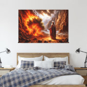 Moses Burning Bush Canvas Print Picture 2 キャンバスプリント (インサイチュ (寝室))