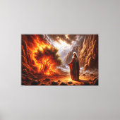 Moses Burning Bush Canvas Print Picture 2 キャンバスプリント (正面)