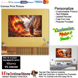 Moses Burning Bush Canvas Print Picture 2 キャンバスプリント