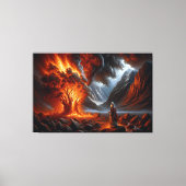 Moses Burning Bush Canvas Print Picture 6 キャンバスプリント (正面)