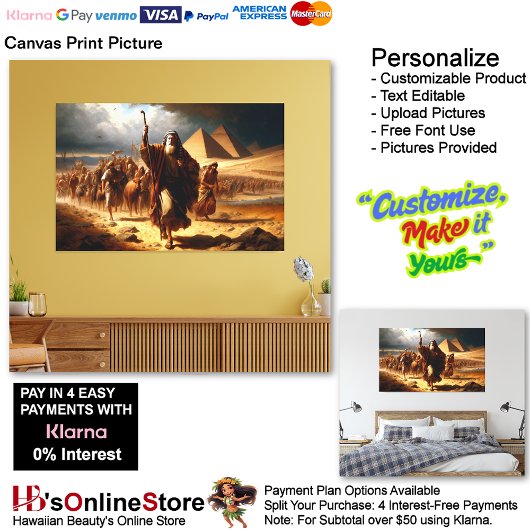 Moses Canvas Print Picture 6 キャンバスプリント