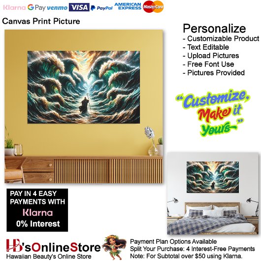 Moses Canvas Print Picture 8 キャンバスプリント