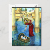 Moses in a Basketはがき ポストカード (正面/裏面)