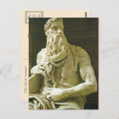 Moses, Michelangelo, S Pietro in Vincola ポストカード (正面/裏面)