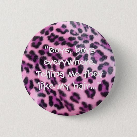 "Moshpitの悩み"ボタン 缶バッジ (正面)