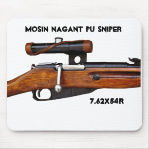 Mosin Nagantの第2次世界大戦の狙撃兵のマウスパッド! マウスパッド