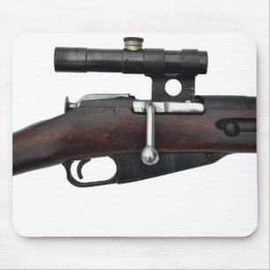Mosin Nagantの第2次世界大戦の狙撃兵のマウスパッド! マウスパッド