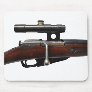 Mosin Nagantの第2次世界大戦の狙撃兵のマウスパッド! マウスパッド