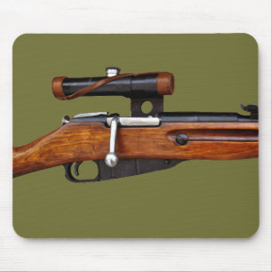 Mosin Nagantの第2次世界大戦の狙撃兵のマウスパッド! マウスパッド