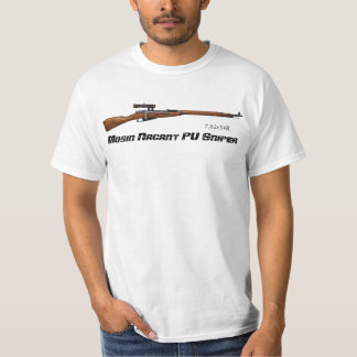 Mosin Nagant PUの狙撃兵の第2次世界大戦のTシャツ Tシャツ