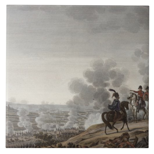 Moskvaの戦い、1812年9月7日のengrav タイル (正面)