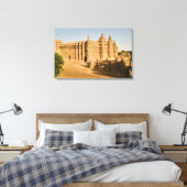 Mosque at Djenneのクラシック例 キャンバスプリント (インサイチュ (寝室))