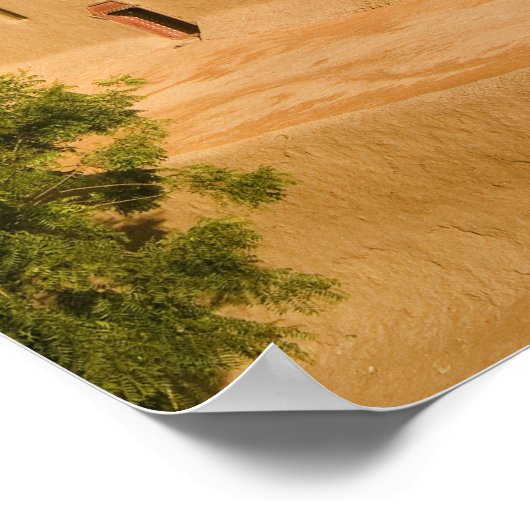 Mosque at Djenneのクラシック例 ポスター (角)