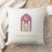 Mosque & Crescent Moon Pillow  クッション (ブランケット)