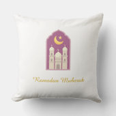 Mosque & Crescent Moon Pillow  クッション (正面)