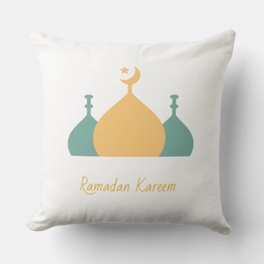 Mosque Domes Pillow クッション (正面)