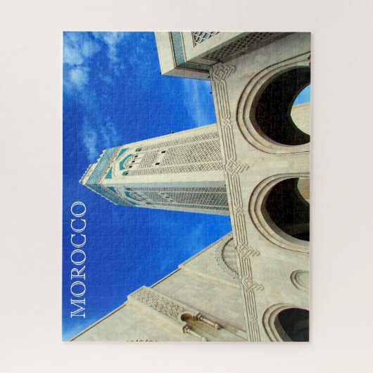 mosque morocco ジグソーパズル (縦)