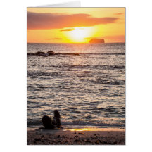 Mosqueraの小島の日没