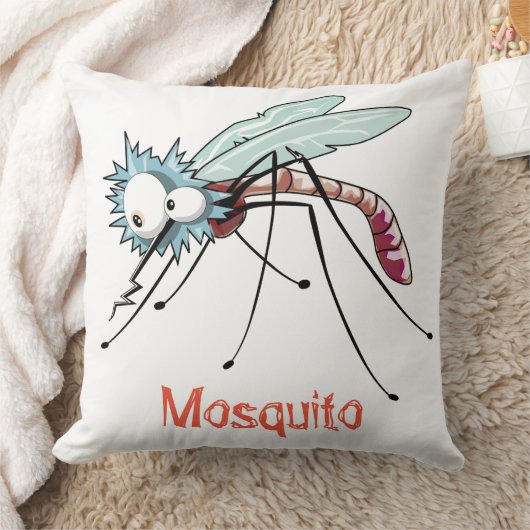 Mosquito cartoon クッション (ブランケット)