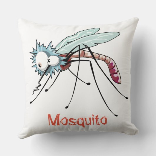 Mosquito cartoon クッション (裏面)