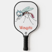 Mosquito cartoon ピックルボールラケット (裏面)