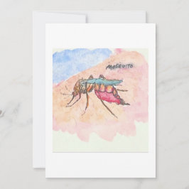 Mosquito Greeting Card 招待状