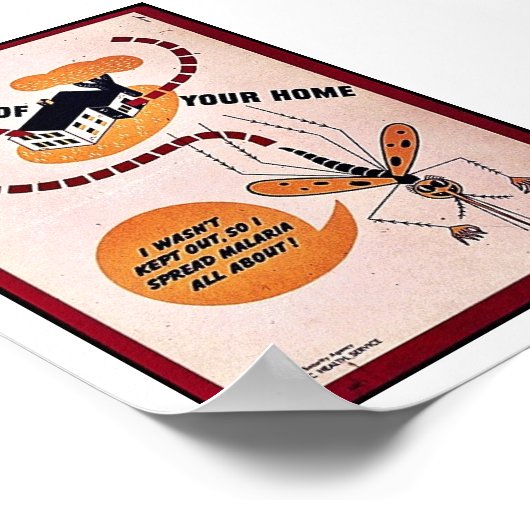 Mosquito Proff Your Home ポスター (角)