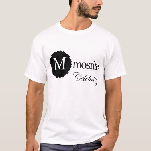 Mosriteの有名人メンズティー Tシャツ (正面)